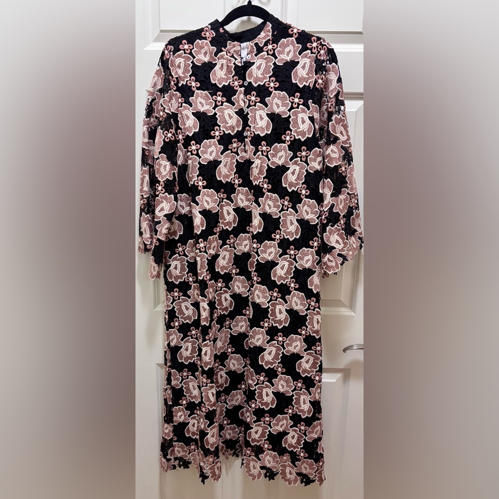 J.Marie Thalia Bell Sleeve‎ Midi Dress - Picture 3 of 6